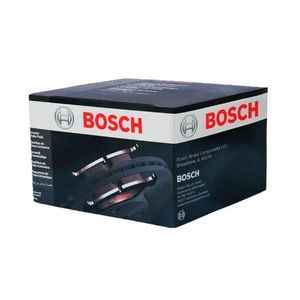 Pastilha De Freio Ducato Dianteira Bosch Bb498A Com Alarme Sistema Bosch Jogo