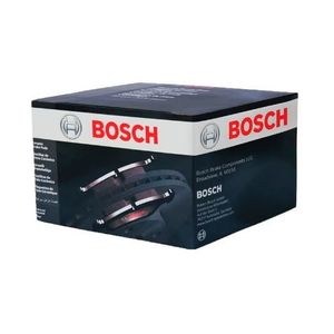 Pastilha De Freio 206 Traseira Bosch Bb465 Com Alarme Sistema Bosch Jogo