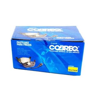 Pastilha De Freio 206 Dianteira Cobreq N1156 Sem Alarme Sistema Bendix Jogo