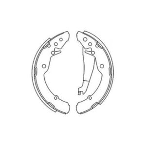 Sapata Freio Inca 1.6 Sistema Ate Vw280Cpa Fras Le