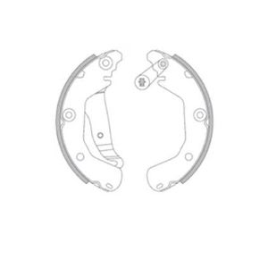 Sapata Freio Spin 1.8 Cb417Cpa Fras Le