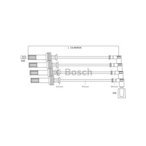 Cabo Vela Silicon Power Scfia070 F00099C070 Bosch