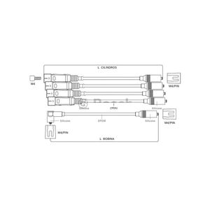 Cabo Vela Stvw068 F00099C068 Bosch