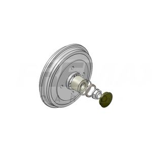 Par Tambor Freio 206 1.6 Traseiro 203Mm 4 Furos Com Cubo Rolamento Anel Elastico Porca Guarda Po Bd4726Kt Fremax
