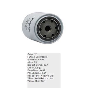 Filtro De Oleo Tecfil Psl47 Audi A4 A6