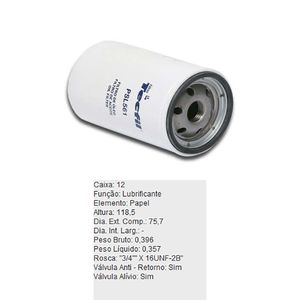 Filtro De Oleo Tecfil Psl561 Vw Gol Passat Voyage