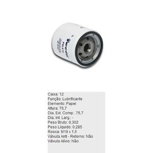 Filtro De Oleo Tecfil Psl619 Fiat Palio Siena Gm Agile Celta