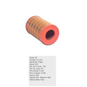 Filtro De Ar Do Motor Fiat Duna Elba Fiorino Premio Uno Tecfil Ar3147
