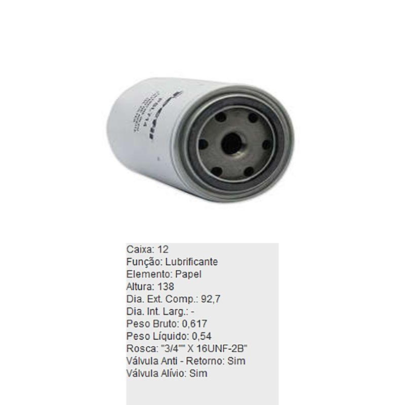 Filtro-De-Oleo-Tecfil-Psl714-Ford-5000-Explorer-F200-F4000-DPS-45725-01