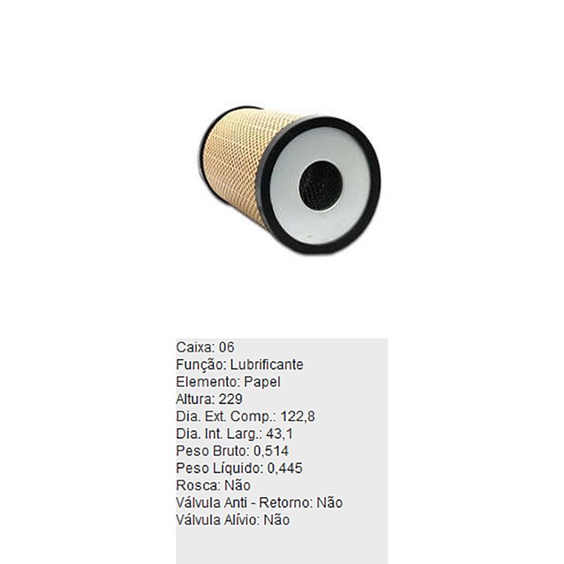 Filtro-De-Oleo-Tecfil-Pl519-Mercedes-Benz-1113Lk-1114Lk-1214-DPS-45790-01