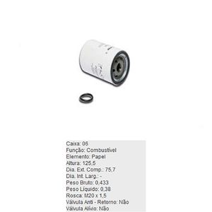 Filtro De Combustivel Kia Besta Tecfil Psc994