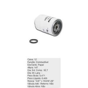 Filtro De Combustivel Toyota Hilux Tecfil Psc999