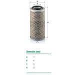 Filtro-De-Ar-Do-Motor-Vw-Kombi-Mann-Filter-C11763-DPS-49475-02