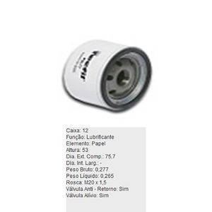 Filtro De Oleo Tecfil Psl77 Renault Clio Logan Duster Kangoo