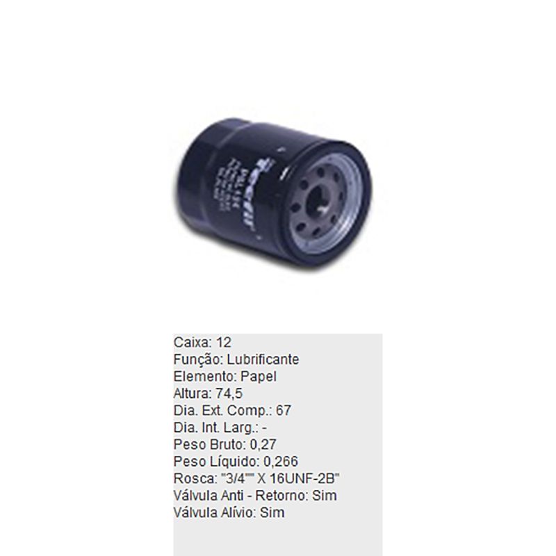 Filtro-De-Oleo-Tecfil-Psl134-Toyota-Corolla-Rav4-DPS-53911-01