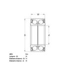 Rolamento-Roda-Dianteiro-Sem-Abs-Bahb636096A-Skf-DPS-55527-02