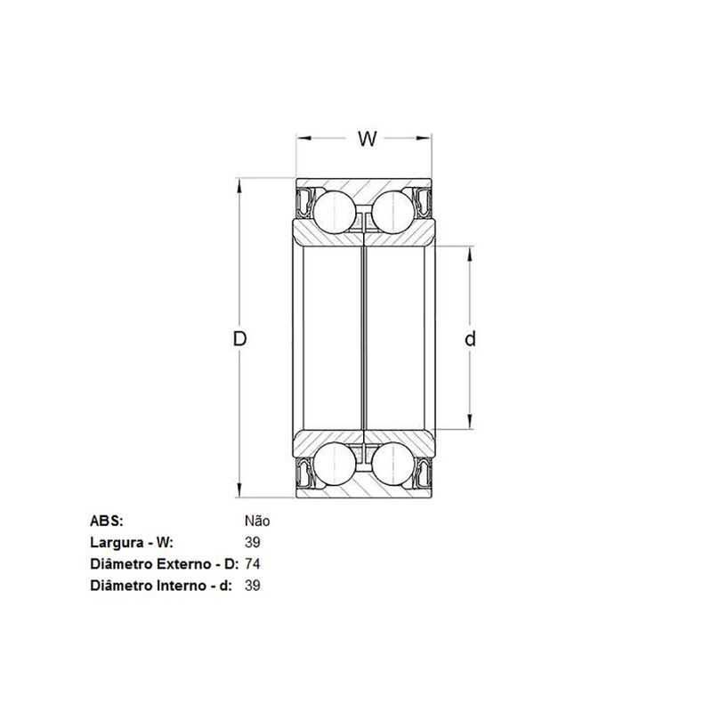 Rolamento-Roda-Dianteiro-Sem-Abs-Bahb636096A-Skf-DPS-55527-02