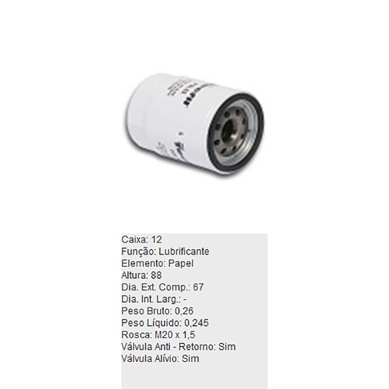 Filtro-De-Oleo-Tecfil-Psl55-Fiat-500-Siena-Idea-Mobi-Palio-DPS-56311-01