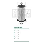 Filtro-De-Combustivel-Atego-Axor-Mann-Filter-Pu1046X-DPS-56318-01