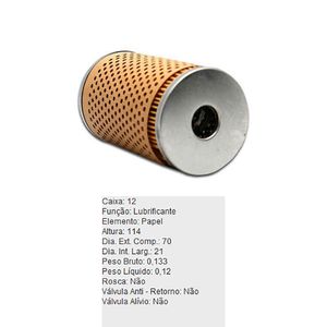 Filtro De Oleo Tecfil Pl957 Agrale 1000