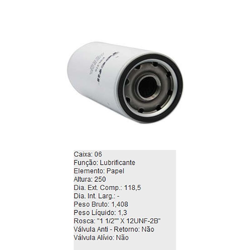 Filtro-Oleo-Lubrificante-Psl270-Tecfil-DPS-58058-01