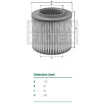 Filtro-De-Ar-Do-Motor-Ford-Ranger-Mann-Filter-C18263-DPS-58485-01