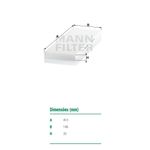 Filtro-De-Ar-Condicionado-Gm-Vectra-Mann-Filter-Cu4151-DPS-59517-02