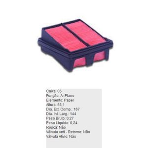 Filtro De Ar Do Motor Honda Fit Tecfil Arl1036