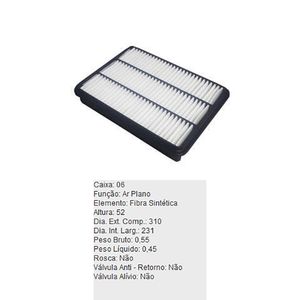 Filtro De Ar Do Motor Toyota Jf Cruiser Land Cruiser Tecfil Arl2205