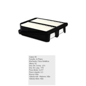 Filtro De Ar Do Motor Suzuki Grand Vitara Tecfil Arl8824
