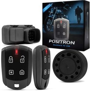 Alarme Para Moto Pósitron Duoblock Fxg7 Biz 2011 A 2017 Função Presença
