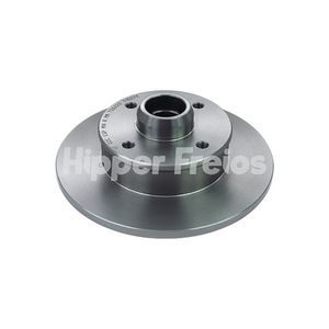 Par Disco Freio Traseiro Solido Com Cubo 226Mm 4 Furos Hf02C Hipper Freios
