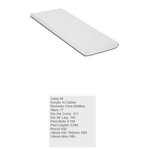Filtro De Ar Condicionado Gm Agile Astra Calibra Celta Corsa Prisma Tecfil Acp003