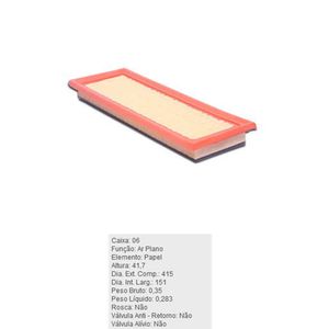 Filtro De Ar Do Motor Ford Ecosport Fiesta Tecfil Arl9609