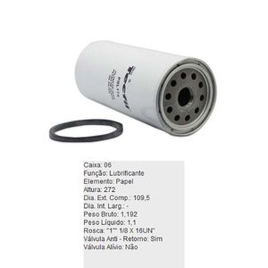 Filtro De Oleo Tecfil Psl174 Scania F94Hb G380 G420 K114