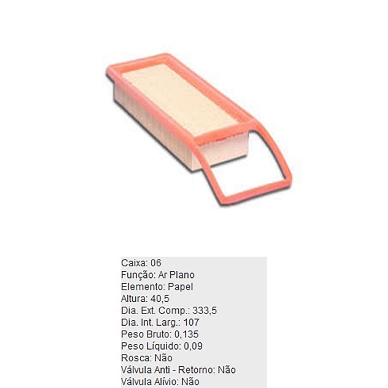 Filtro-De-Ar-Do-Motor-Honda-Fit-Tecfil-Arl1033-DPS-7500912-01