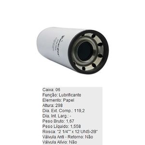 Filtro De Oleo Tecfil Psl909 Ford Cargo Vw Constellation