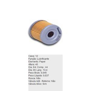 Filtro Oleo Lubrificante Refil Pl240 Tecfil