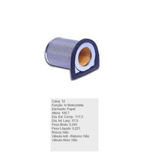 Filtro De Ar Do Motor Cbx Tecfil Arm4441