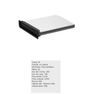 Filtro De Ar Condicionado Mitsubishi Pajero Tecfil Acp482
