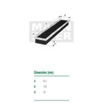 Filtro-De-Ar-Do-Motor-Ka-Fiesta-Hatch-Mann-Filter-C4151-DPS-7505388-01