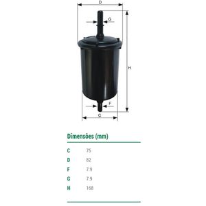 Filtro De Combustivel S10 Mann Filter Wk7124