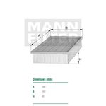 Filtro-De-Ar-Do-Motor-Stilo-Mann-Filter-C25116-DPS-7505833-01