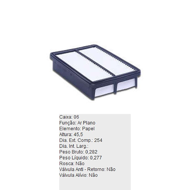 Filtro-De-Ar-Do-Motor-Sportage-Tucson-Tecfil-Arl2331-DPS-7506163-01