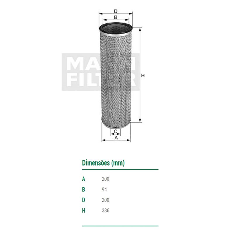 Filtro-De-Ar-Do-Motor-Atron-Accelo-Mann-Filter-C20457-DPS-7507569-01