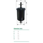 Filtro-De-Combustivel-Crossfox-Fox-Mann-Filter-Wk7304-DPS-7510101-01