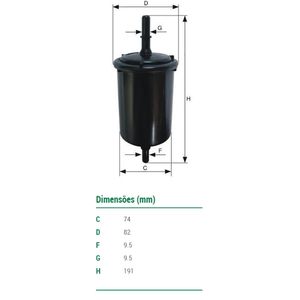 Filtro De Combustivel Crossfox Fox Mann Filter Wk7304