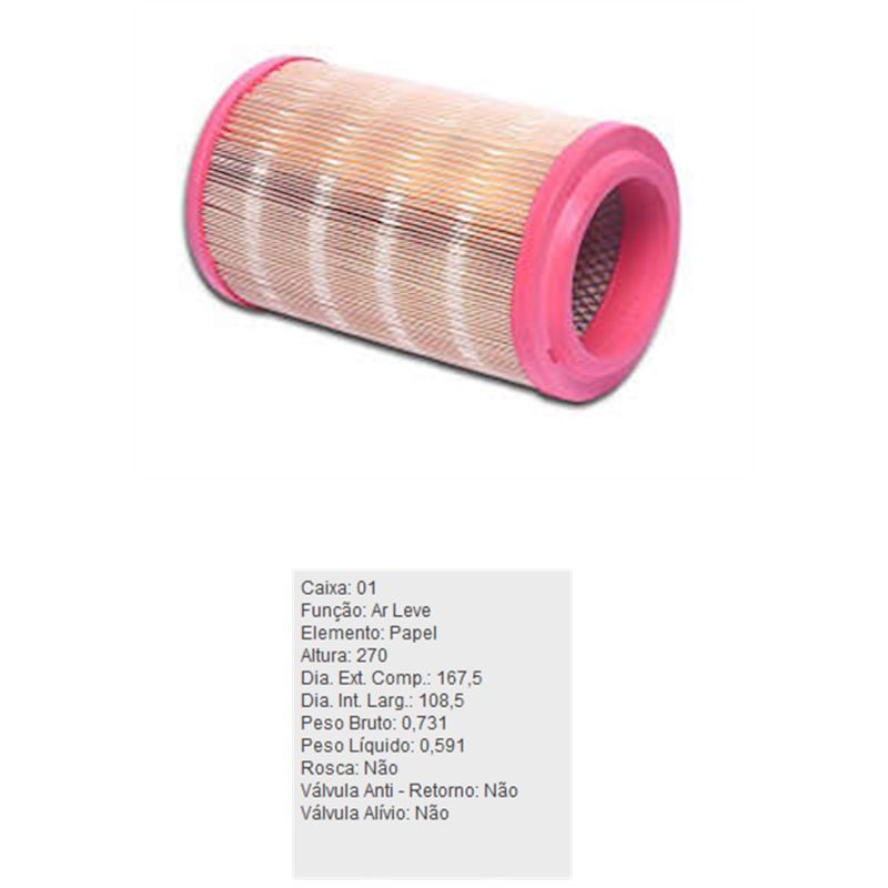 Filtro-De-Ar-Do-Motor-Bongo-Tecfil-Ar1018-DPS-7510985-01