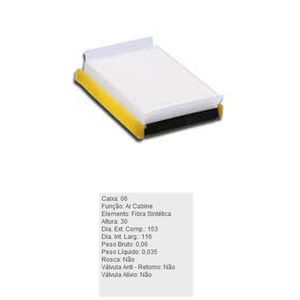 Filtro De Ar Condicionado Acp304 Tecfil
