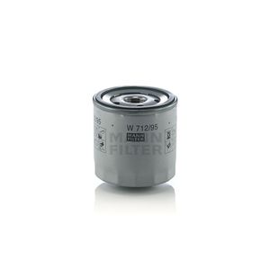 Filtro De Oleo Mann Filter W71295 Vw Fox Gol Saveiro Up Audi A3